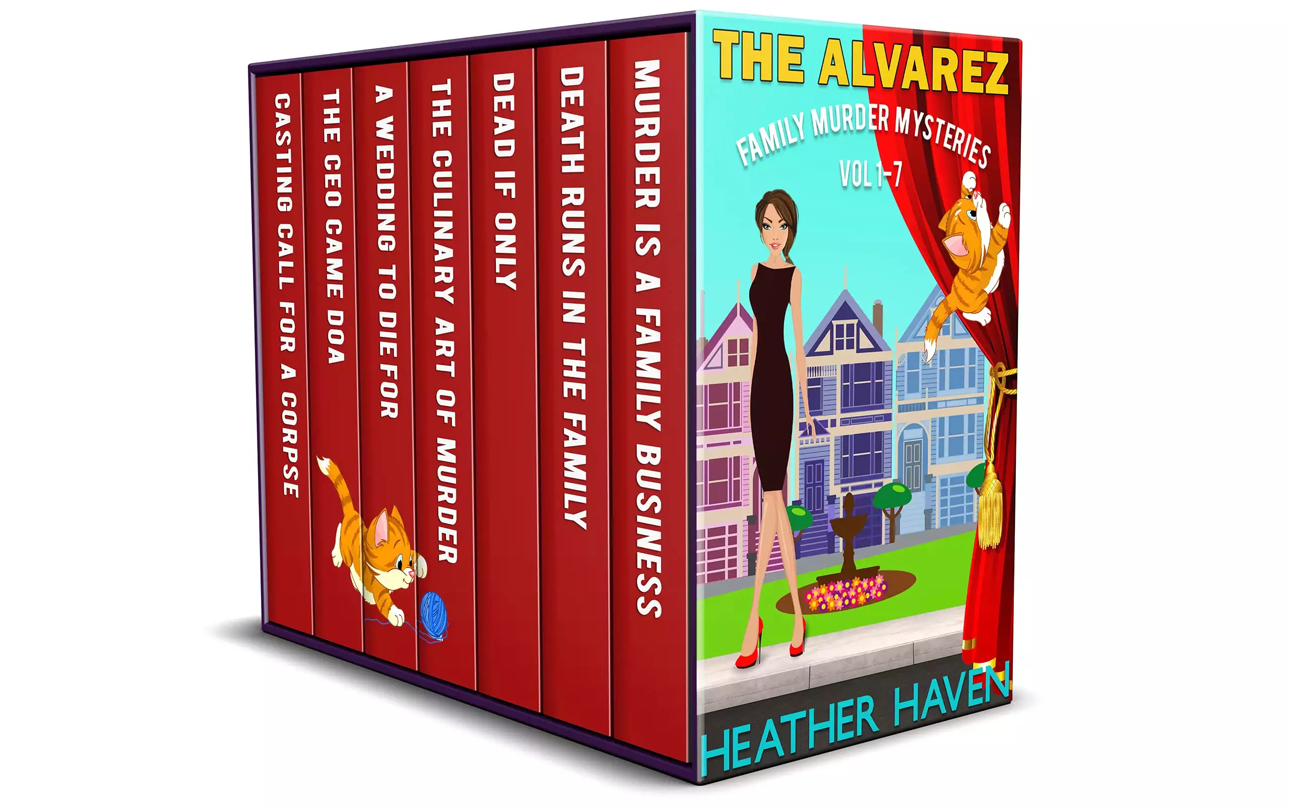 The Alvarez Family Murder Mysteries: Vol 1-7