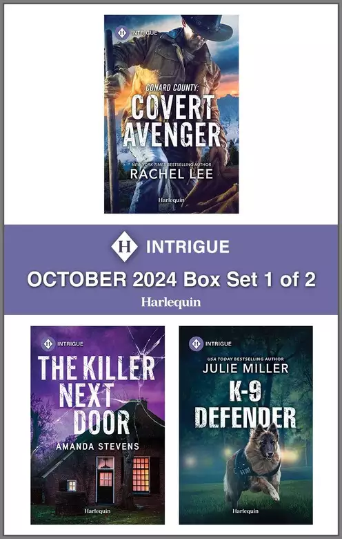 Harlequin Intrigue October 2024 -  Box Set 1 of 2