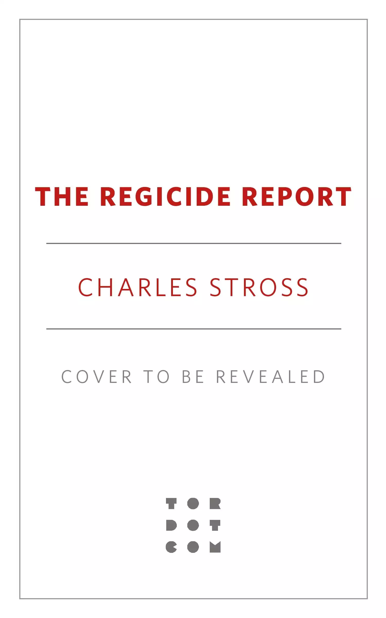 The Regicide Report