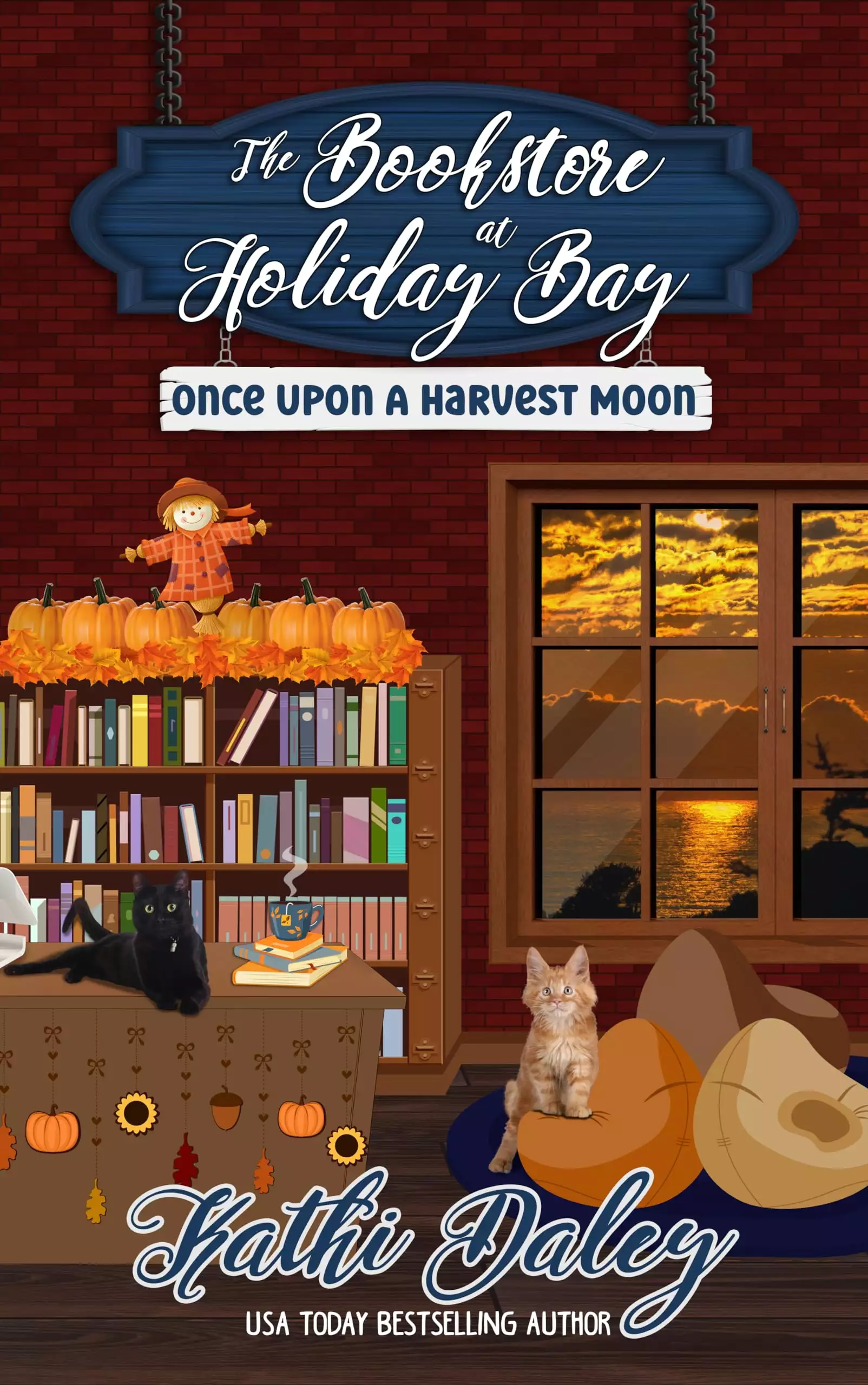 The Bookstore at Holiday Bay: Once Upon a Harvest Moon