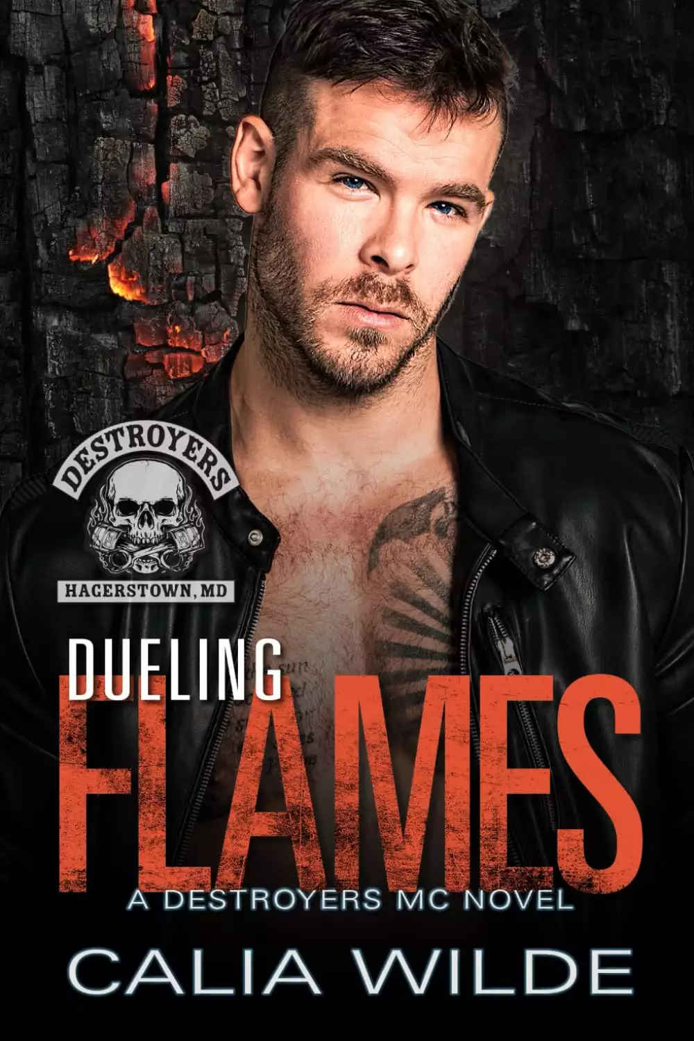 Dueling Flames: A Destroyers MC Romance Novel