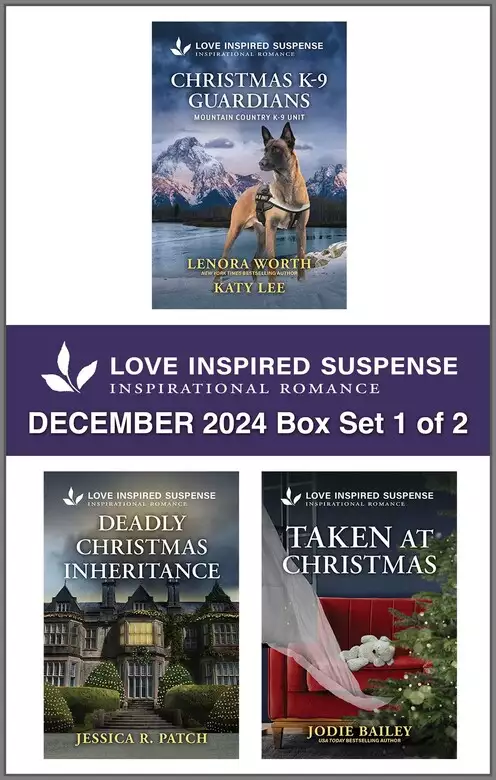 Love Inspired Suspense December 2024 - Box Set 1 of 2