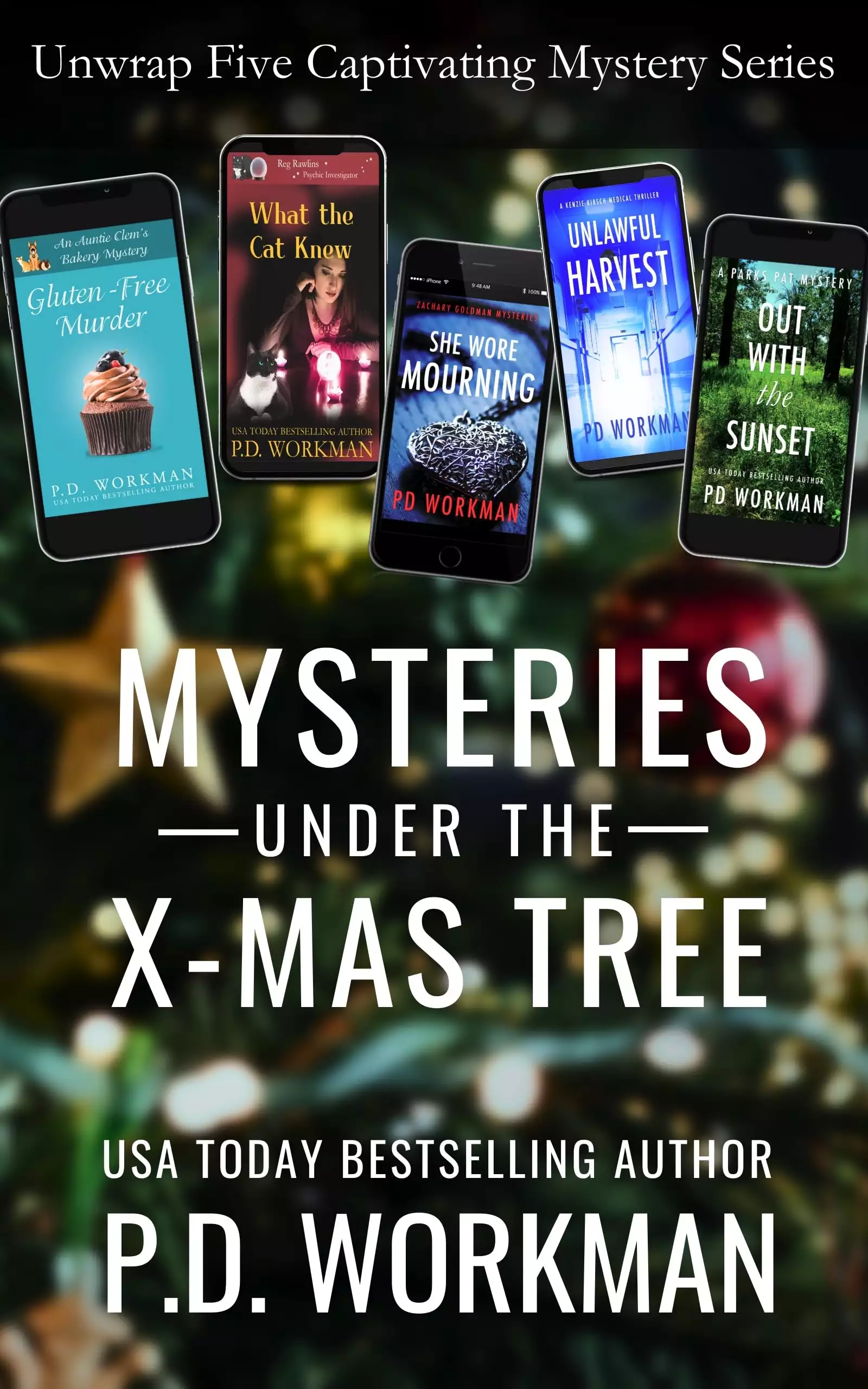 Mysteries Under the X-mas Tree: Unwrap Five Captivating Mystery Series