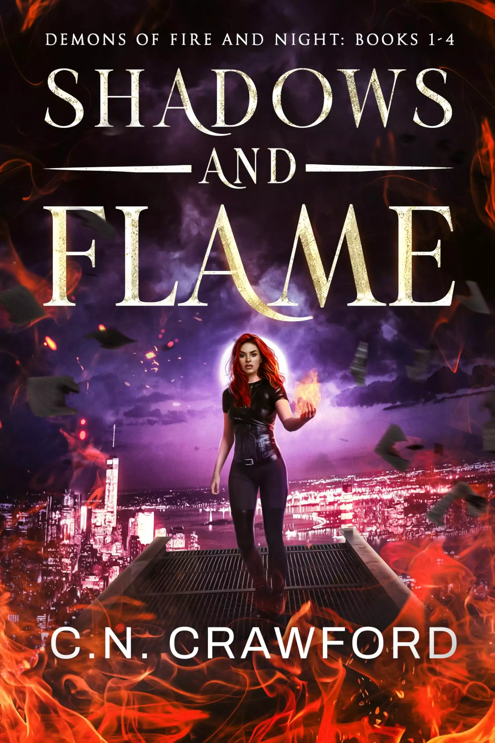 Shadows & Flame: Books 1-4: Demons of Fire & Night Box Sets