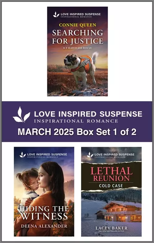 Love Inspired Suspense March 2025 - Box Set 1 of 2