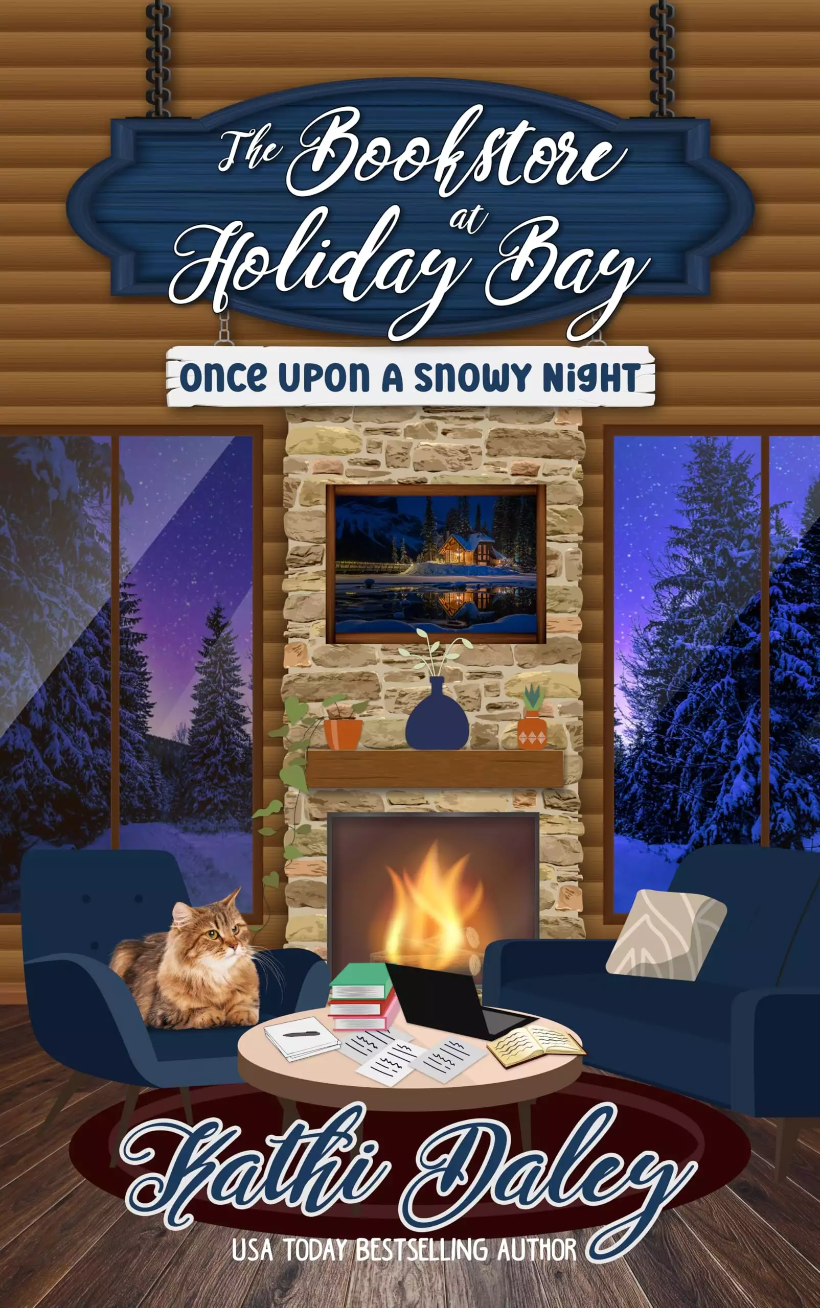 The Bookstore at Holiday Bay: Once Upon a Snowy Night