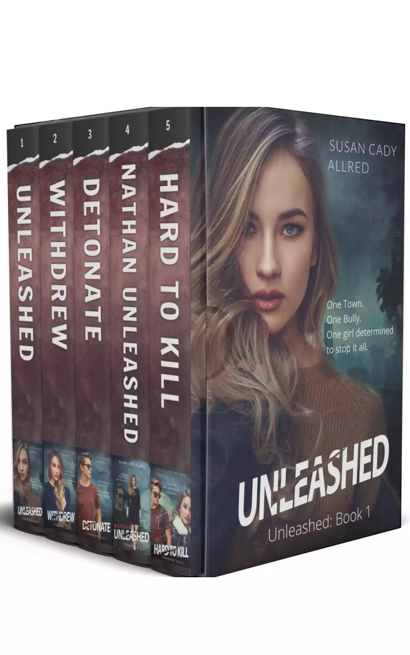 Unleashed Series Book Box Bundle: The Complete Unleashed Young Adult Spy Thriller Series