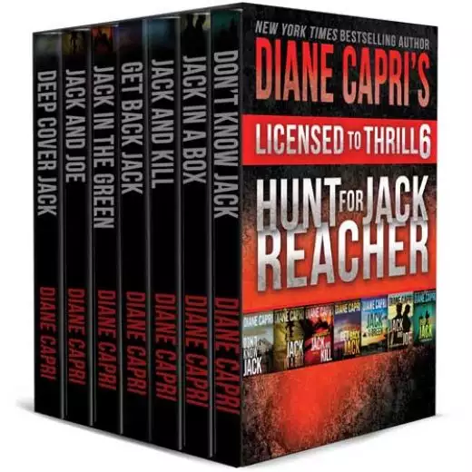 Licensed to Thrill 6 Hunt for Jack Reacher Series Thrillers Books 1-7